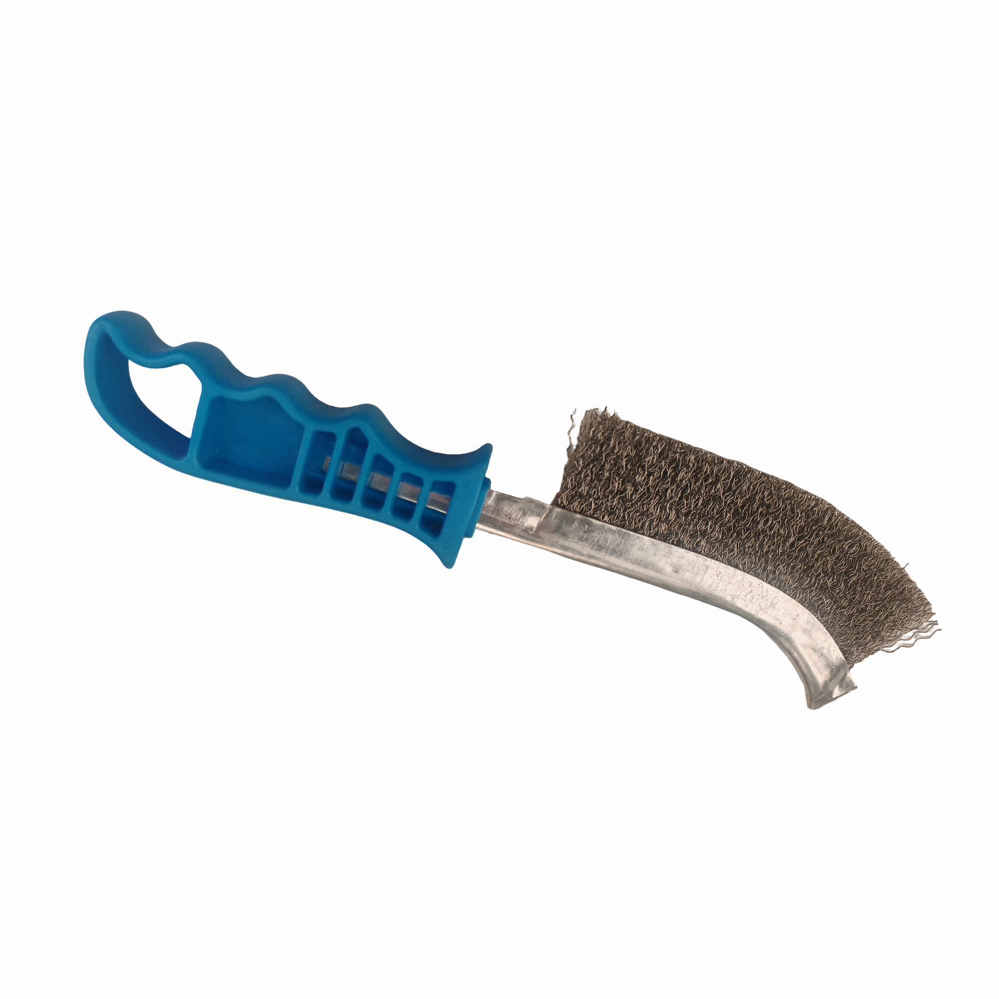 Klutch 10in. Scratch Brush, Stainless Steel